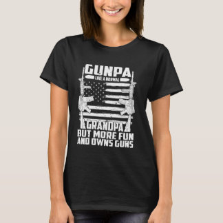 Gunpa Like A Normal Grandpa But More Fun And Owns  T-Shirt