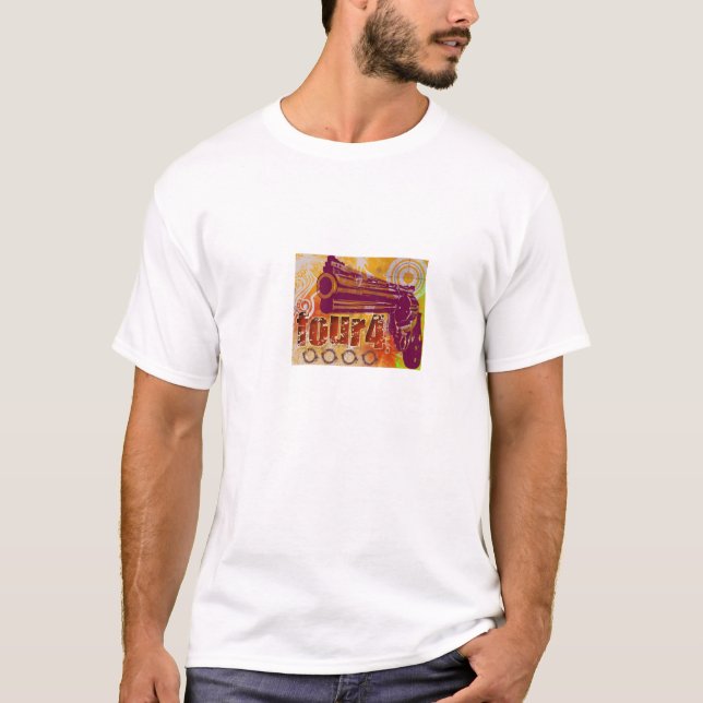 GUNS AND FOUR4 T-Shirt (Front)