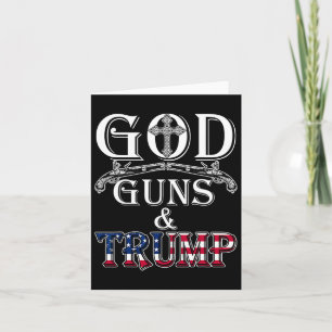 Guns And Trump Shirt 2nd Amendment T Shirt Trump 4 Card