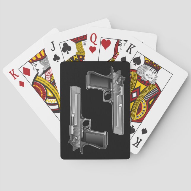 Guns Card deck (Back)