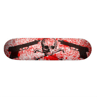 Guns n Skull Skateboard