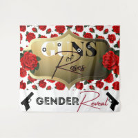 Guns or Roses Gender Reveal Baby Shower