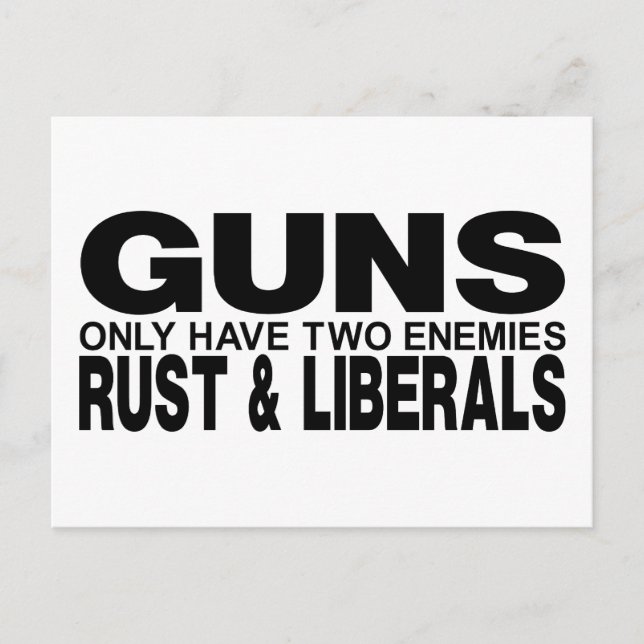 GUNS POSTCARD (Front)