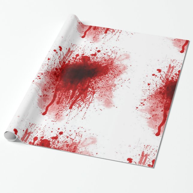 gunshot wound.png wrapping paper (Unrolled)