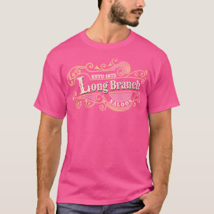 Gunsmoke Long Branch Saloon  Cowboy Trigun With Fa T-Shirt