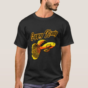 Guppy King Aquarium Fishes Aquarist T-Shirt