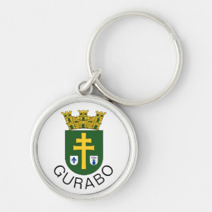 Gurabo coat of arms, Puerto Rico Keychain