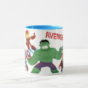 Guri Hiru Avengers Action Group Mug
