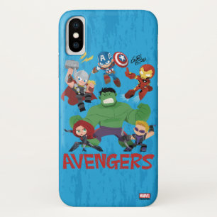 Guri Hiru Avengers Case-Mate iPhone Case