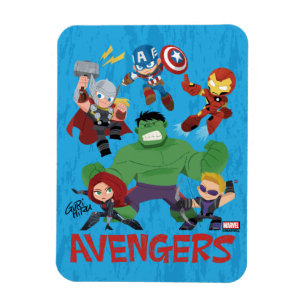 Guri Hiru Avengers Magnet