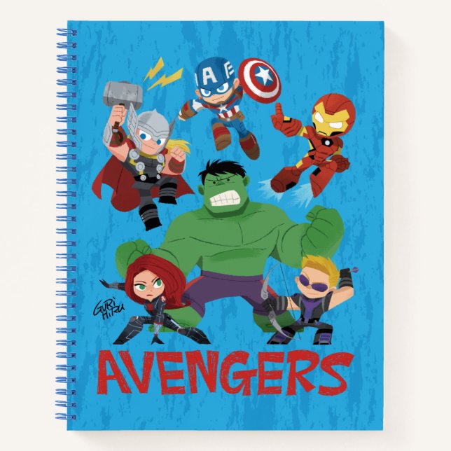 Guri Hiru Avengers Notebook (Front)