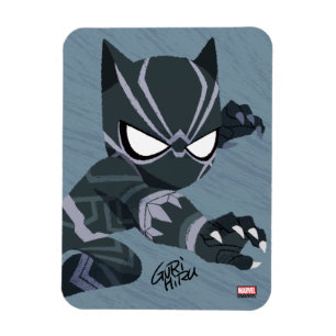 Guri Hiru Black Panther Magnet