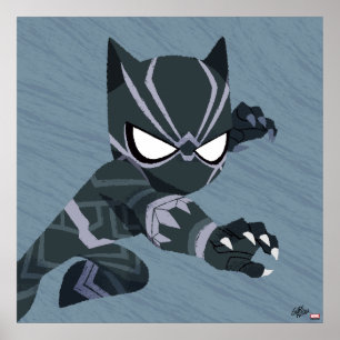 Guri Hiru Black Panther Poster