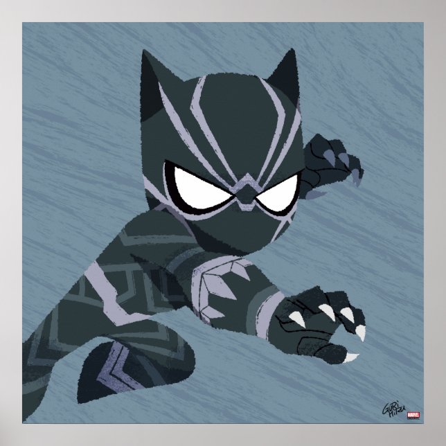 Guri Hiru Black Panther Poster (Front)