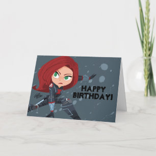 Guri Hiru Black Widow Card