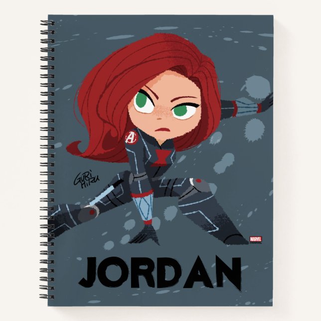 Guri Hiru Black Widow Notebook (Front)