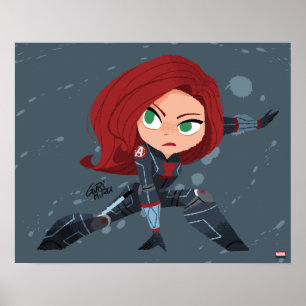Guri Hiru Black Widow Poster