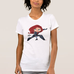 Guri Hiru Black Widow T-Shirt