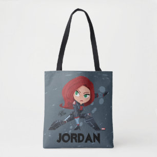 Guri Hiru Black Widow Tote Bag