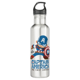 Guri Hiru Captain America 710 Ml Water Bottle