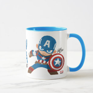 Guri Hiru Captain America Mug