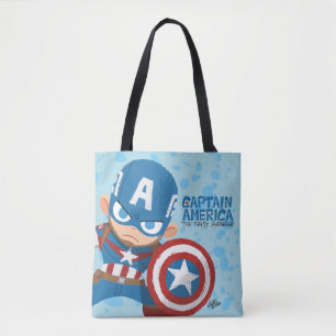 Guri Hiru Captain America Tote Bag