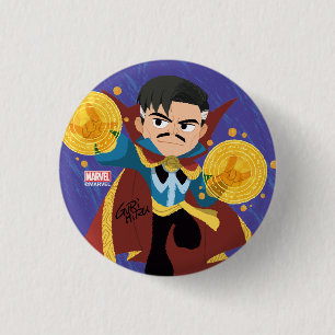 Guri Hiru Doctor Strange 1 Inch Round Button