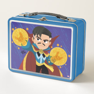 Guri Hiru Doctor Strange Metal Lunch Box