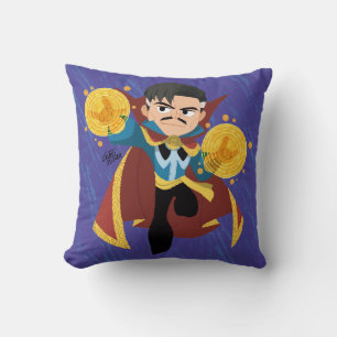 Guri Hiru Doctor Strange Throw Pillow