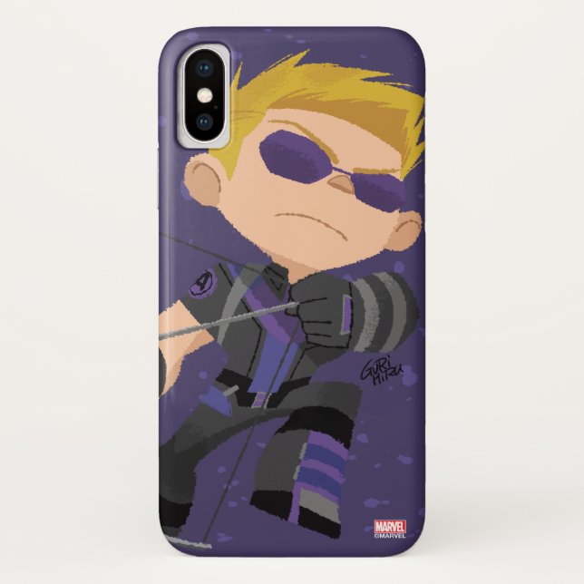 Guri Hiru Hawkeye Case-Mate iPhone Case (Back)