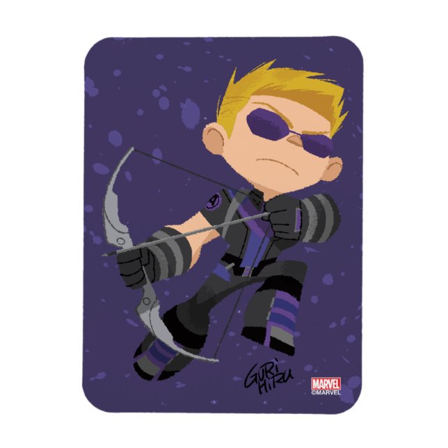 Guri Hiru Hawkeye Magnet (Vertical)
