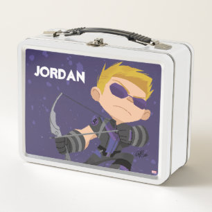 Guri Hiru Hawkeye Metal Lunch Box