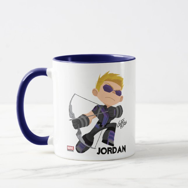 Guri Hiru Hawkeye Mug (Left)