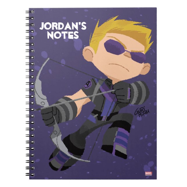 Guri Hiru Hawkeye Notebook (Front)