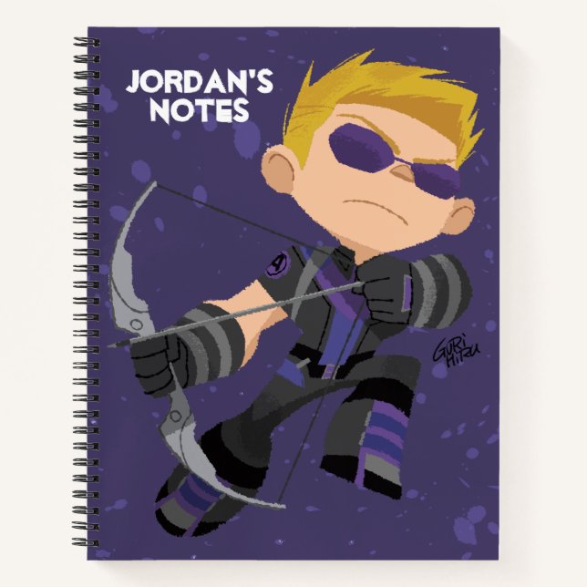 Guri Hiru Hawkeye Notebook (Front)