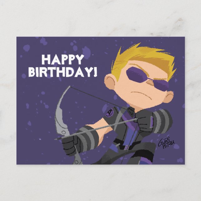 Guri Hiru Hawkeye Postcard (Front)