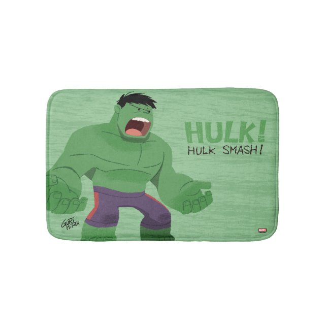Guri Hiru Hulk Bath Mat (Front)
