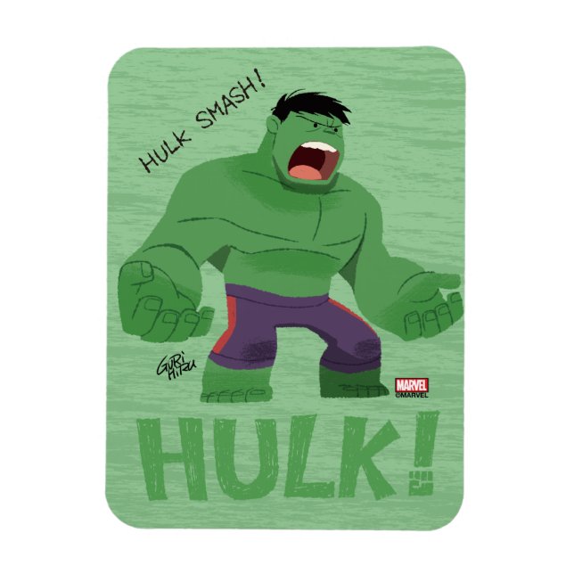Guri Hiru Hulk Magnet (Vertical)