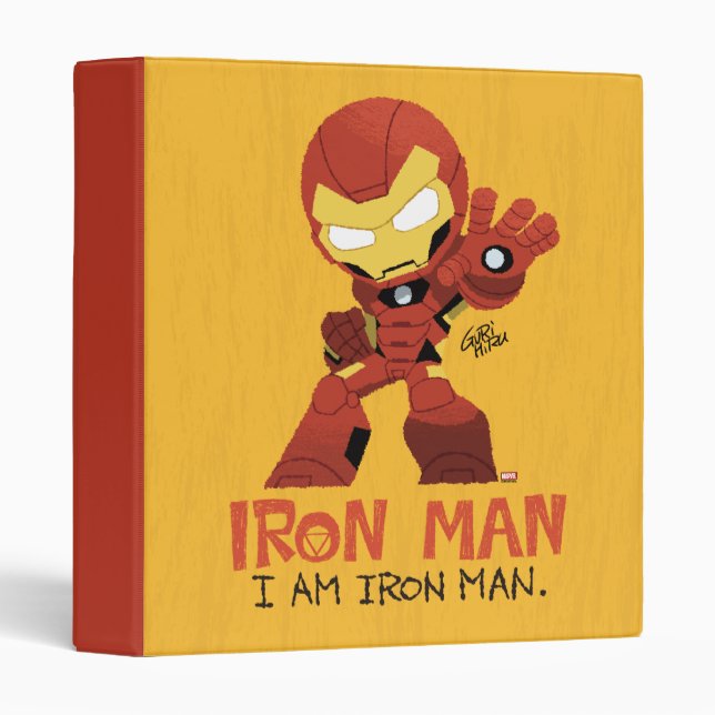 Guri Hiru Iron Man Binder (Front/Spine)