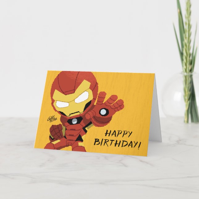 Guri Hiru Iron Man Card (Front)
