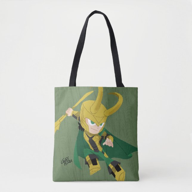 Guri Hiru Loki Tote Bag (Front)