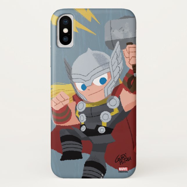 Guri Hiru Thor Case-Mate iPhone Case (Back)