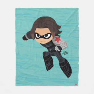 Guri Hiru Winter Soldier Fleece Blanket