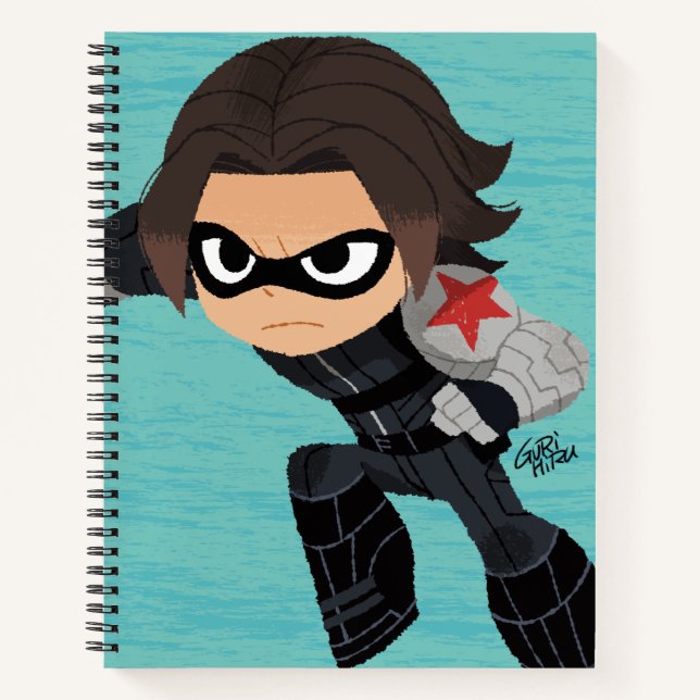 Guri Hiru Winter Soldier Notebook (Front)