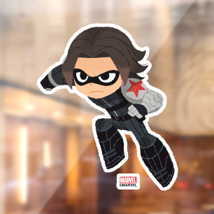 Guri Hiru Winter Soldier Window Cling