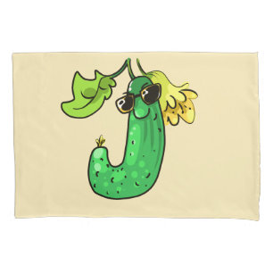 Gurke cucumber pillowcase