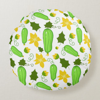 Gurken Round Pillow