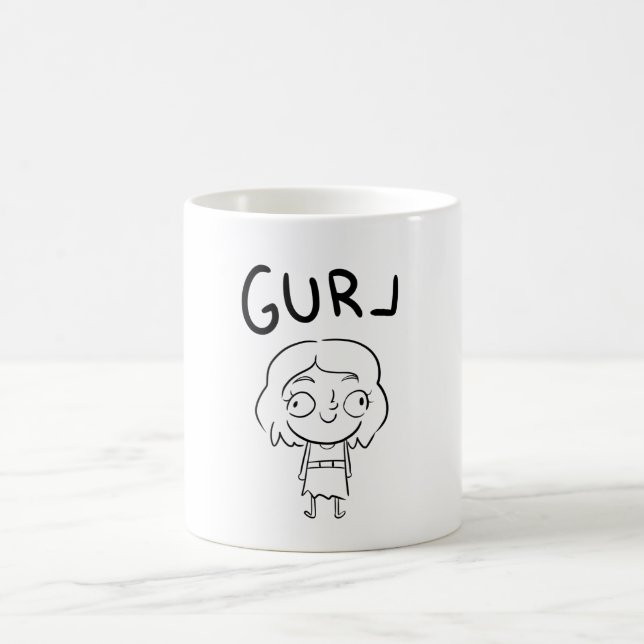 Gurl Coffee Mug (Center)