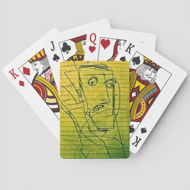 GURU IS RATTLED PLAYING CARDS (Back)