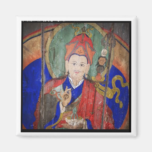 Guru Rinpoche, Padmasambhava Buddha - Himalayas Magnet (Front)